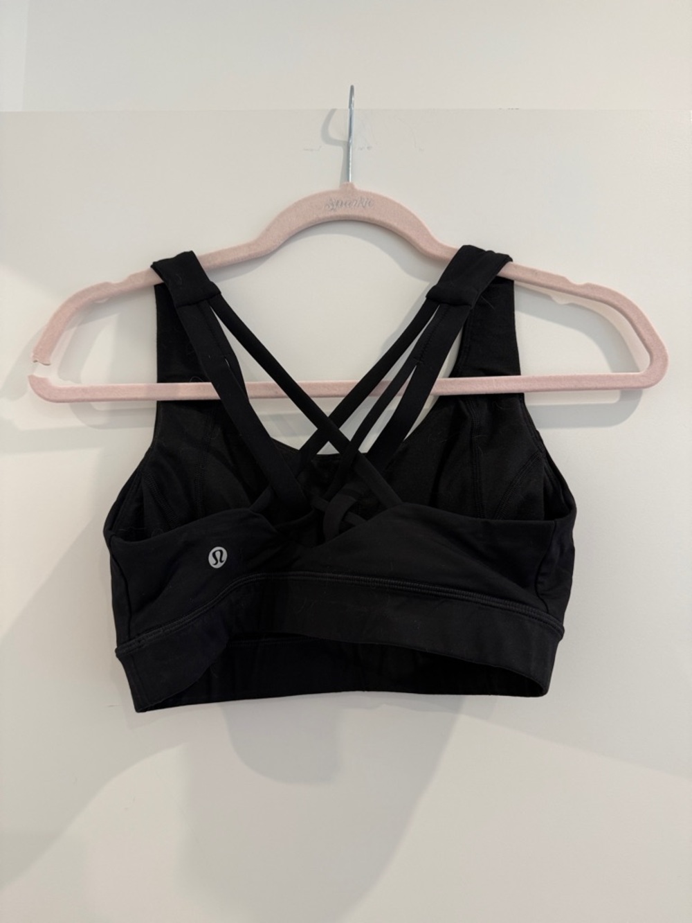 Lululemon Black Cross-Back Sports Bra